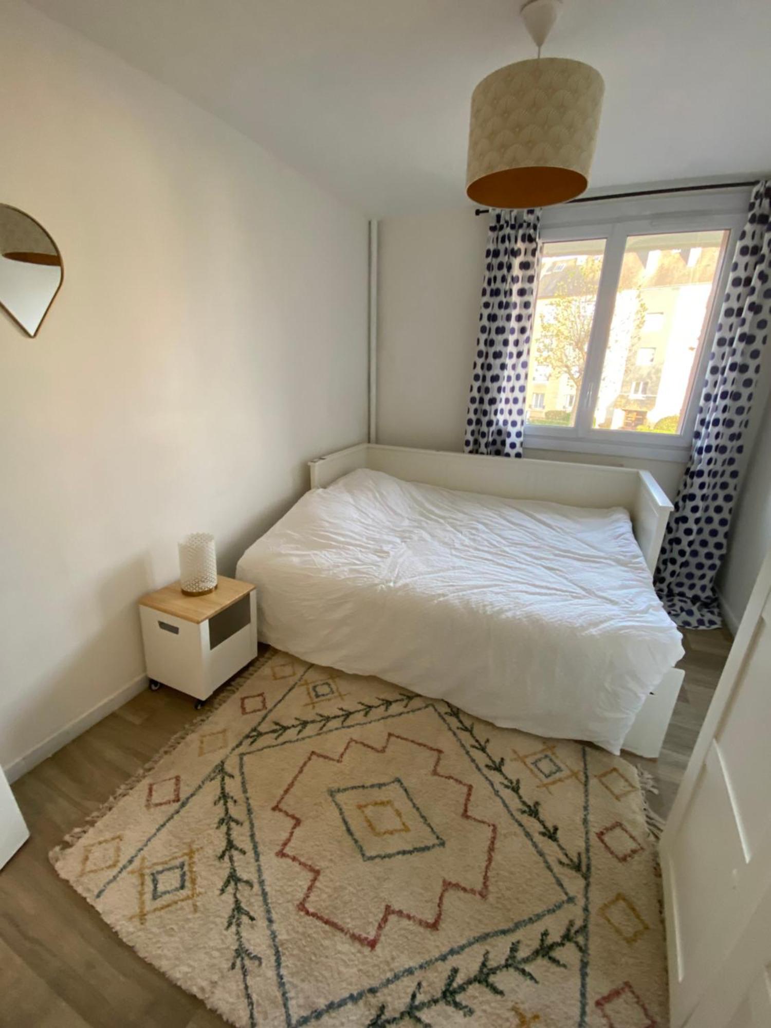 Bel Appartement Spacieux ,Convivial De 3 Chambres Avec Parking Prive Secure Caen Exterior foto